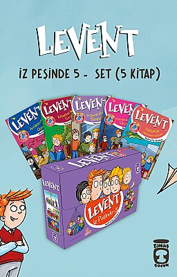 Levent İz Peşinde 5 Set (5 Kitap)