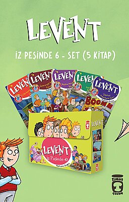 Levent İz Peşinde 6 Set (5 Kitap) 