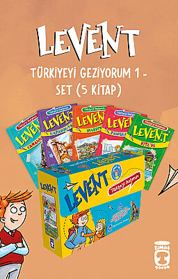 Levent Türkiye'yi Geziyorum 1 Set - (5 Kitap)