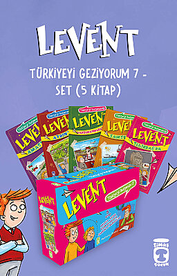 Levent Türkiye'yi Geziyorum 7 Set (5 Kitap) 
