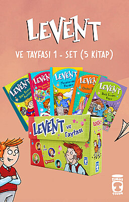 Levent ve Tayfası 1 Set - (5 Kitap)
