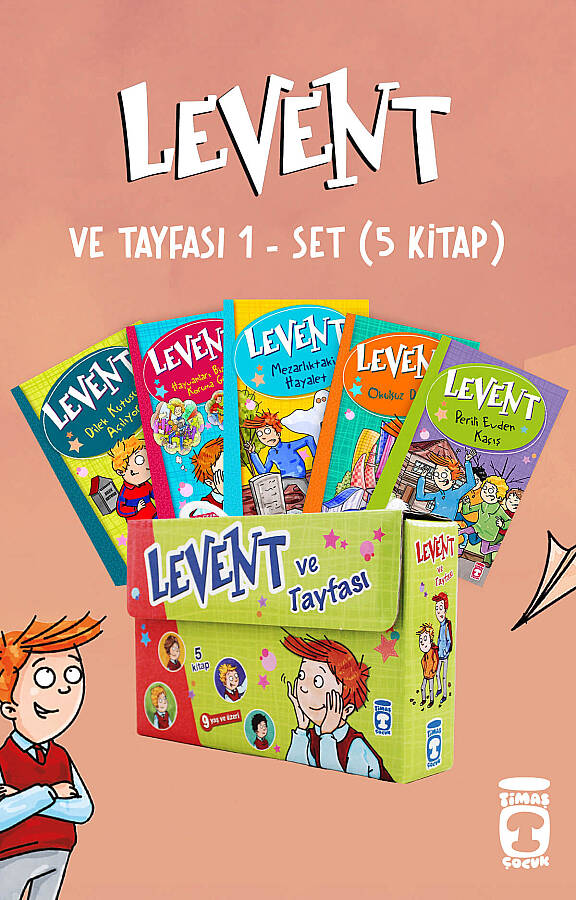 Levent ve Tayfası 1 Set - (5 Kitap) - 1