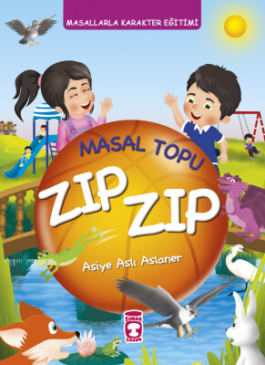 Masal Topu Zıp Zıp - Masallarla Karakter Eğitimi (Ciltli) 