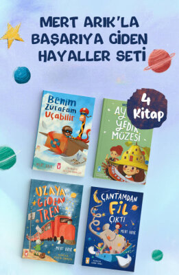 Mert Arık'la Başarıya Giden Hayaller (4 Kitap)
