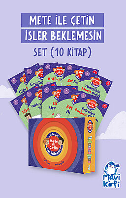 Mete İle Çetin İşler Beklemesin - 4. Sınıf Hikaye Seti (10 Kitap)