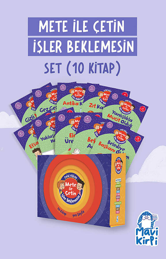 Mete İle Çetin İşler Beklemesin - 4. Sınıf Hikaye Seti (10 Kitap) - 1