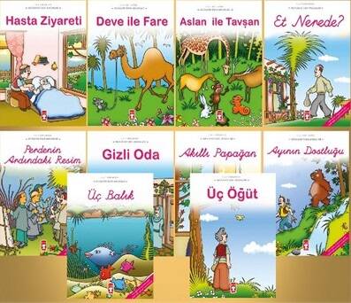 Mevlana'dan Masallar Set (10 Kitap) - 1