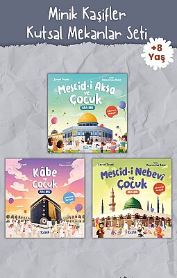 Minik Kaşifler - Kutsal Mekanlar Seti - (3 Kitap)