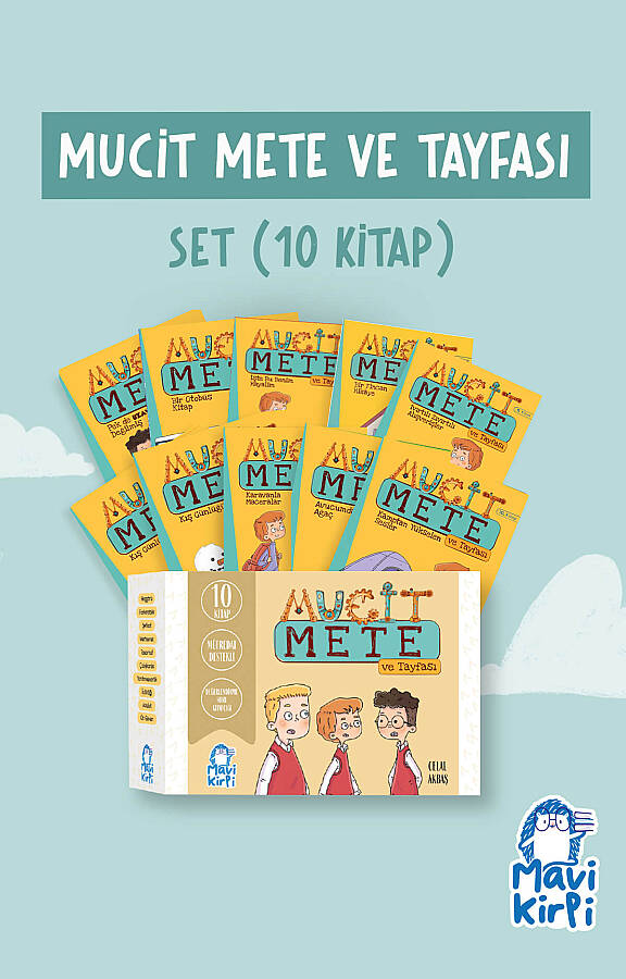 Mucit Mete Ve Tayfası - 3. Sınıf Hikaye Seti  (10 Kitap) - 1