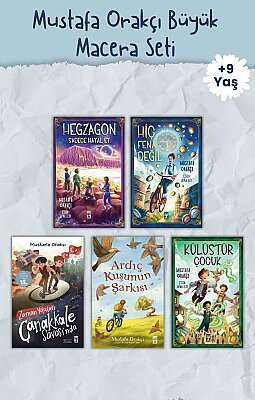Mustafa Orakçı Büyük Macera Seti (5 Kitap )