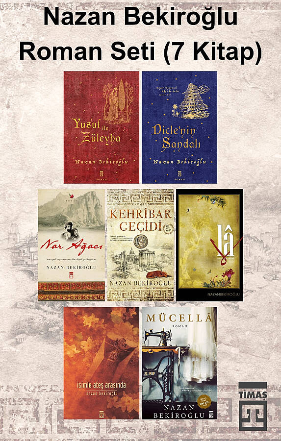 Nazan Bekiroğlu - Roman Seti (7 Kitap) - 1