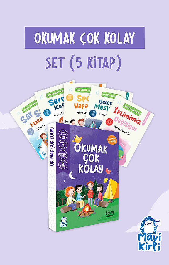 Okumak Çok Kolay - 1. Sınıf Hikaye Seti (10 Kitap) - 1