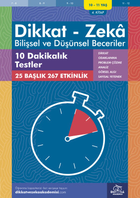 10 Dakikalık Testler (10 - 11 Yaş) - Dikkat Zeka