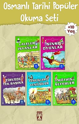 Osmanlı Tarihi Popüler Okuma Seti - 4-5-6-7. Sınıf , +10 Yaş