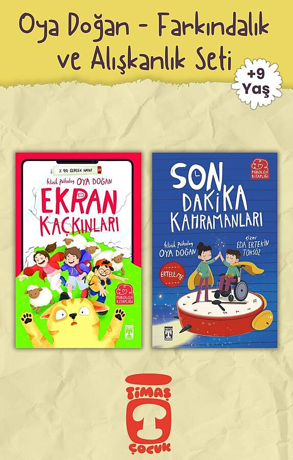 Oya Doğan Farkındalık ve Alışkanlık Seti (2 Kitap) - 1