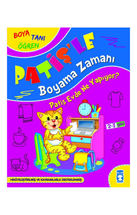 Patiş Evde Ne Yapıyor? - Patiş'le Boyama Zamanı - 1