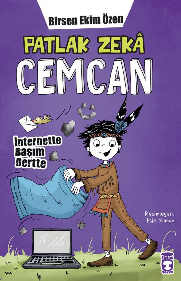 Patlak Zeka Cemcan - İnternette Başım Dertte (Fleksi Cilt)
