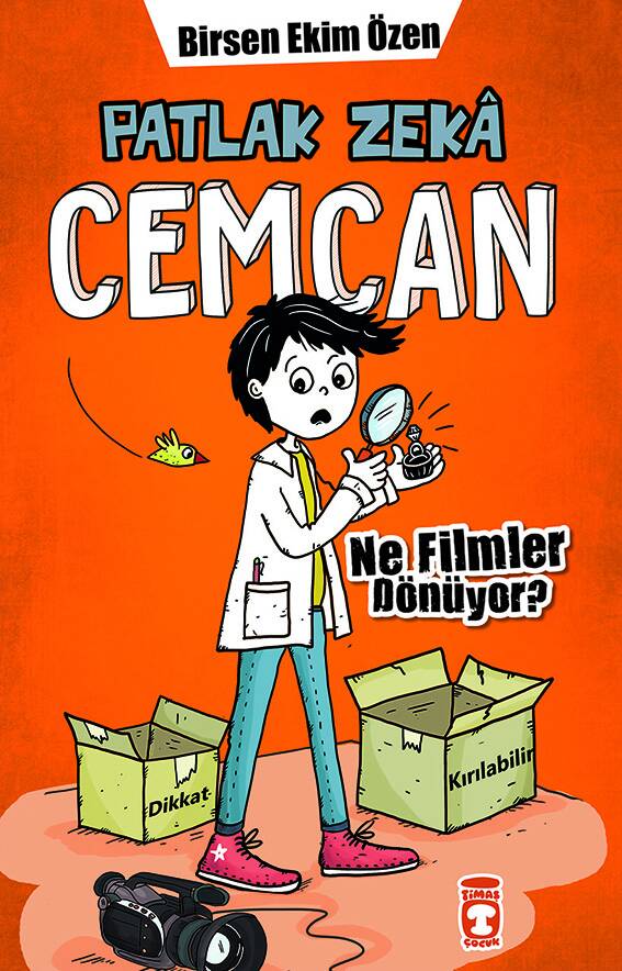 Patlak Zeka Cemcan - Ne Filmler Dönüyor? (Ciltli) - 1