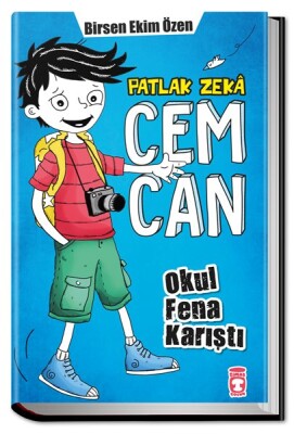 Patlak Zeka Cemcan - Okul Fena Karıştı (Ciltli)