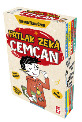 Patlak Zeka Cemcan Set - (4 Kitap)