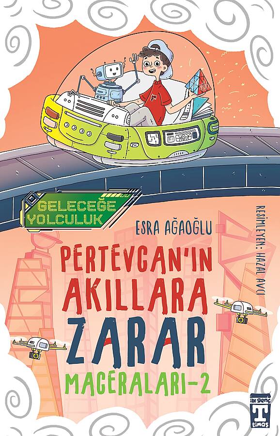 Pertevcan'ın Akıllara Zarar Maceraları - 2 Kitap Seti - Esra Ağaoğlu - Zaman Yolculuğu Bilim ve Tarih - 2