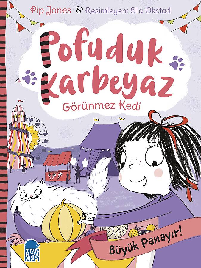 Pofuduk Karbeyaz - 5 Kitap Set - Mavi Kirpi Kitap - 6-8 Yaş 1.-3. Sınıf - Mizah Hayali Arkadaş ve Macera - 3