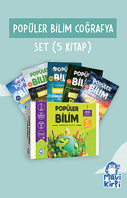 Popüler Bilim Coğrafya Set (5 Kitap)