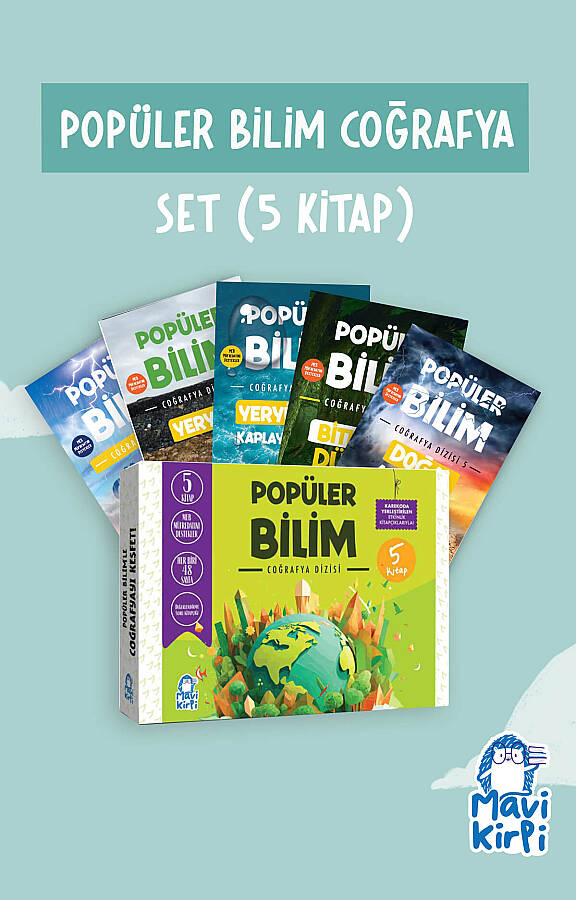 Popüler Bilim Coğrafya Set (5 Kitap)