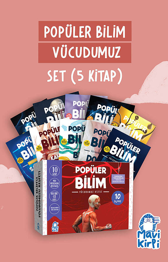 Popüler Bilim Vücudumuz Set (10 Kitap)