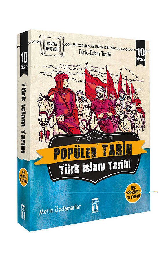 Popüler Tarih Türk İslam Tarihi Set - (10 Kitap) - 1