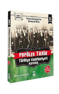 Popüler Tarih Türkiye Cumhuriyeti Kuruluş Set - (5 Kitap)