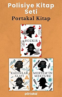 Portakal Kitap Sherlock Holmes Mary Russell Polisiye Seti - 3 Kitap Takım (Laurie R. King)