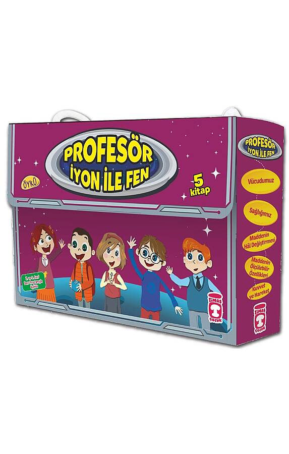 Profesör İyon İle Fen 1 Set - (5 Kitap) - 1