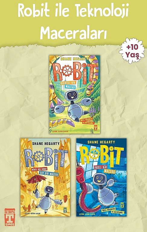 Robit ile Teknoloji Maceraları - 4. Sınıf Okuma Seti - +10 Yaş - 1