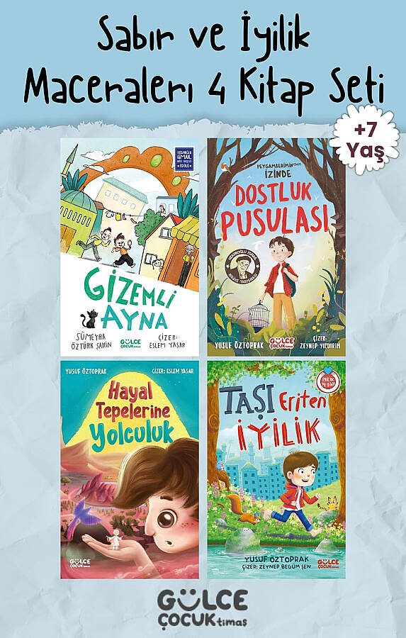 Sabır ve İyilik Maceralerı 4 Kitap Set