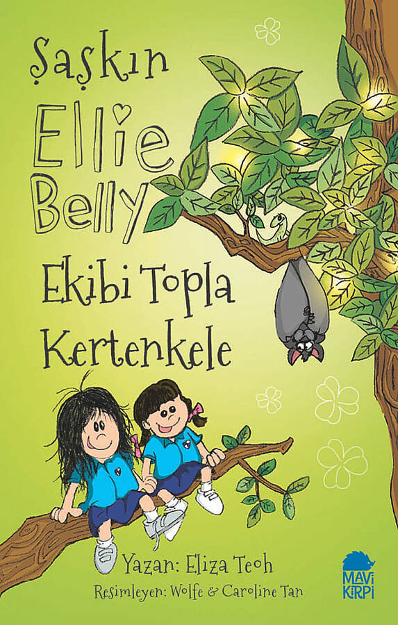 Şaşkın Ellie Belly - 6 Kitap Macera Seti - Eliza Teoh - Mavi Kirpi Kitap - 8-10 Yaş 3.-5. Sınıf - Mizah Hayvan Sevgisi ve Arkadaşlık - 2