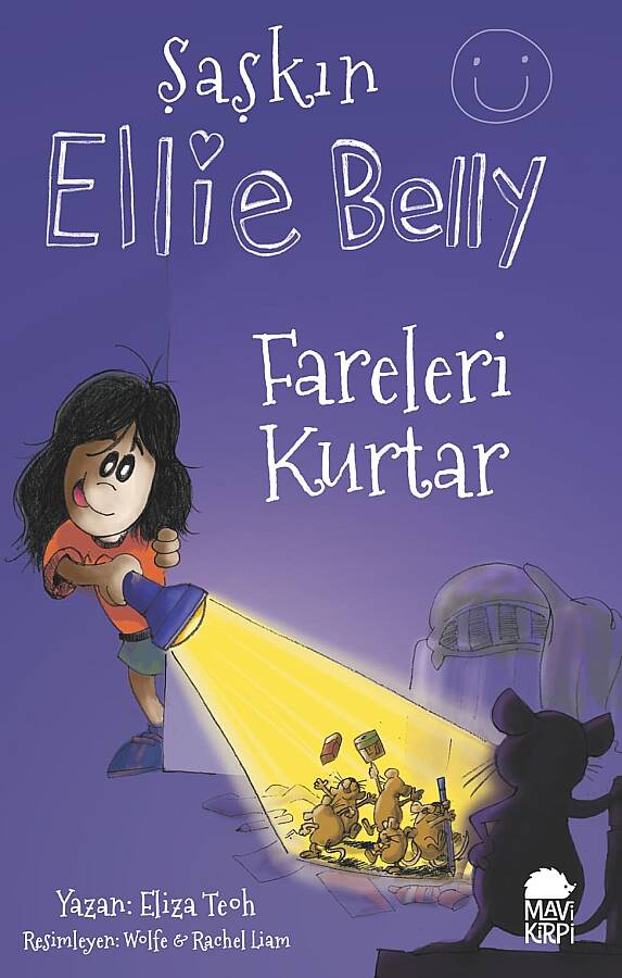 Şaşkın Ellie Belly - 6 Kitap Macera Seti - Eliza Teoh - Mavi Kirpi Kitap - 8-10 Yaş 3.-5. Sınıf - Mizah Hayvan Sevgisi ve Arkadaşlık - 3
