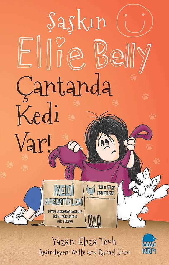 Şaşkın Ellie Belly - 6 Kitap Macera Seti - Eliza Teoh - Mavi Kirpi Kitap - 8-10 Yaş 3.-5. Sınıf - Mizah Hayvan Sevgisi ve Arkadaşlık - 5