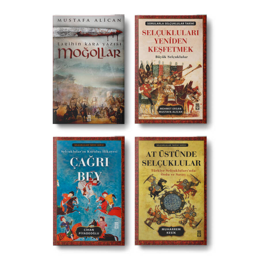Selçuklu Seti (4 Kitap) Bayrak Hediyeli - 1