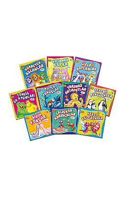 Sevimli Hayvanlar Set - (10 Kitap)