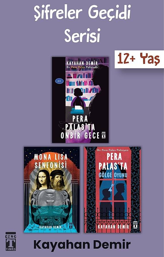 Şifreler Geçidi Serisi - Kayahan Demir - 12+ yaş Polisiye - Kitap Seti - Genç Timaş - 1
