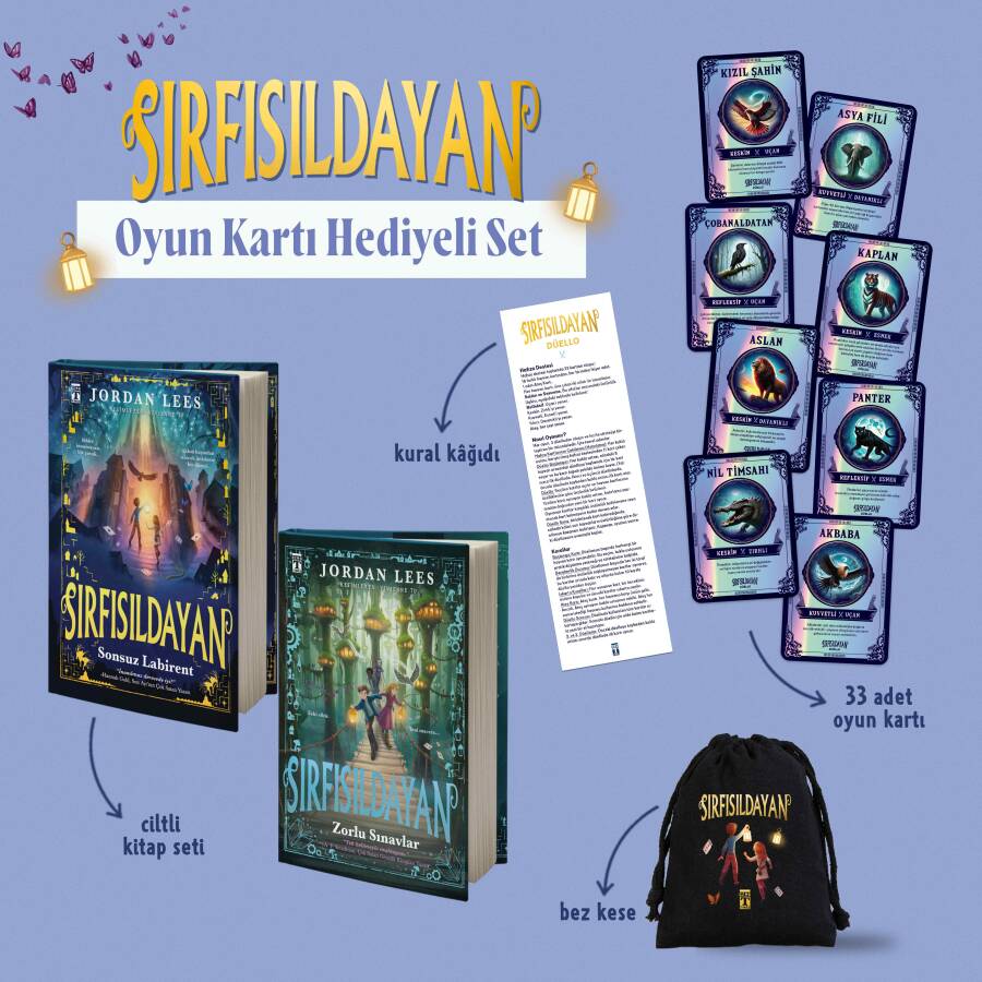 Sırfısıldayan Serisi Ciltli Set (Oyun Kartı Hediyeli) - 1
