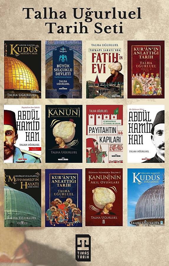 Talha Uğurluel Tarih Seti (12 Kitap) - 1