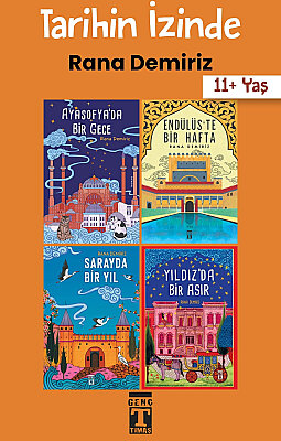 Tarihin İzinde - Rana Demiriz 4 Kitap Seti - Tarihi Gizem ve Macera