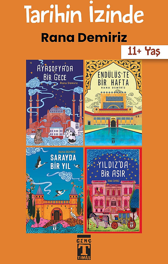 Tarihin İzinde - Rana Demiriz 4 Kitap Seti - Tarihi Gizem ve Macera - 1