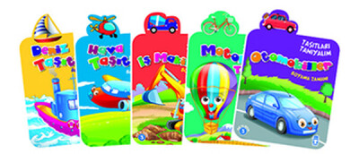 Taşıtlarla Tanışıyorum Set - (5 Kitap)