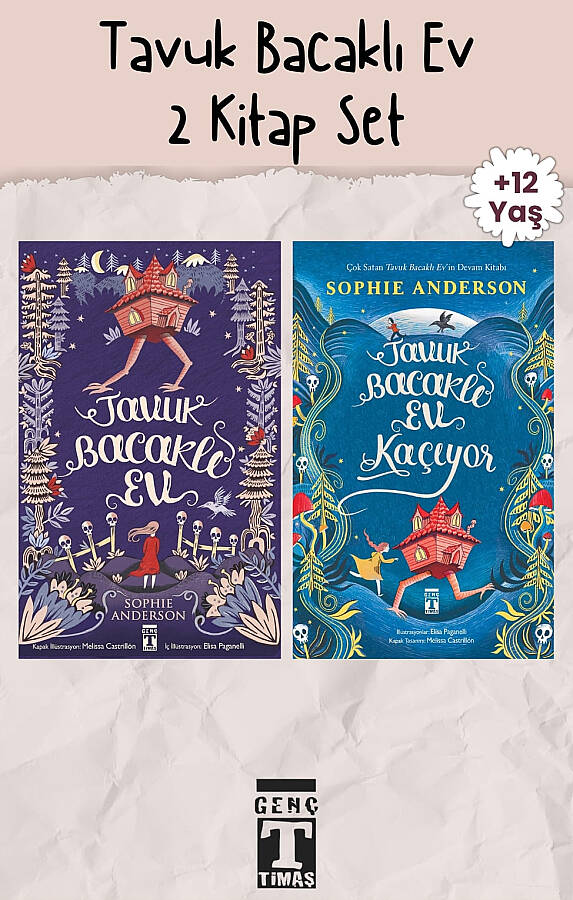 Tavuk Bacaklı Ev Fantastik Seti - 2 Kitap Set - Sophie Anderson - 12+ yaş - Fantastik - 1