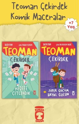 Teoman Çekirdek Hayal Gücü - 2. Sınıf Okuma Seti - +8 Yaş - Salih Uyan - Timaş Çocuk