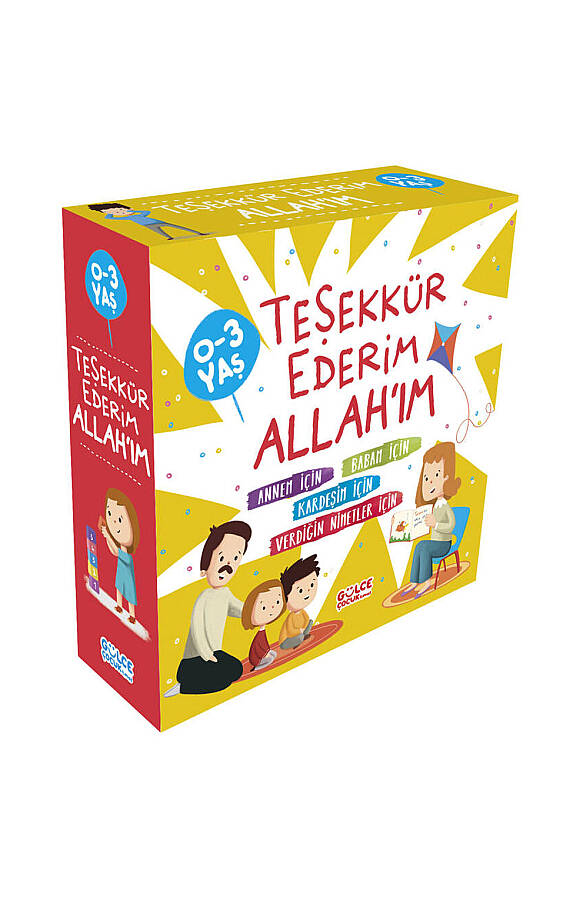 Teşekkür Ederim Allah'ım Set (4 Kitap) - 1