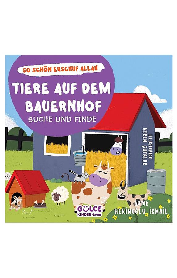 Tiere auf dem Bauernhof -Suche und Finde - Çiftlikteki Hayvanlar - Ara Bul / Allah Ne Güzel Yaratmış - 1
